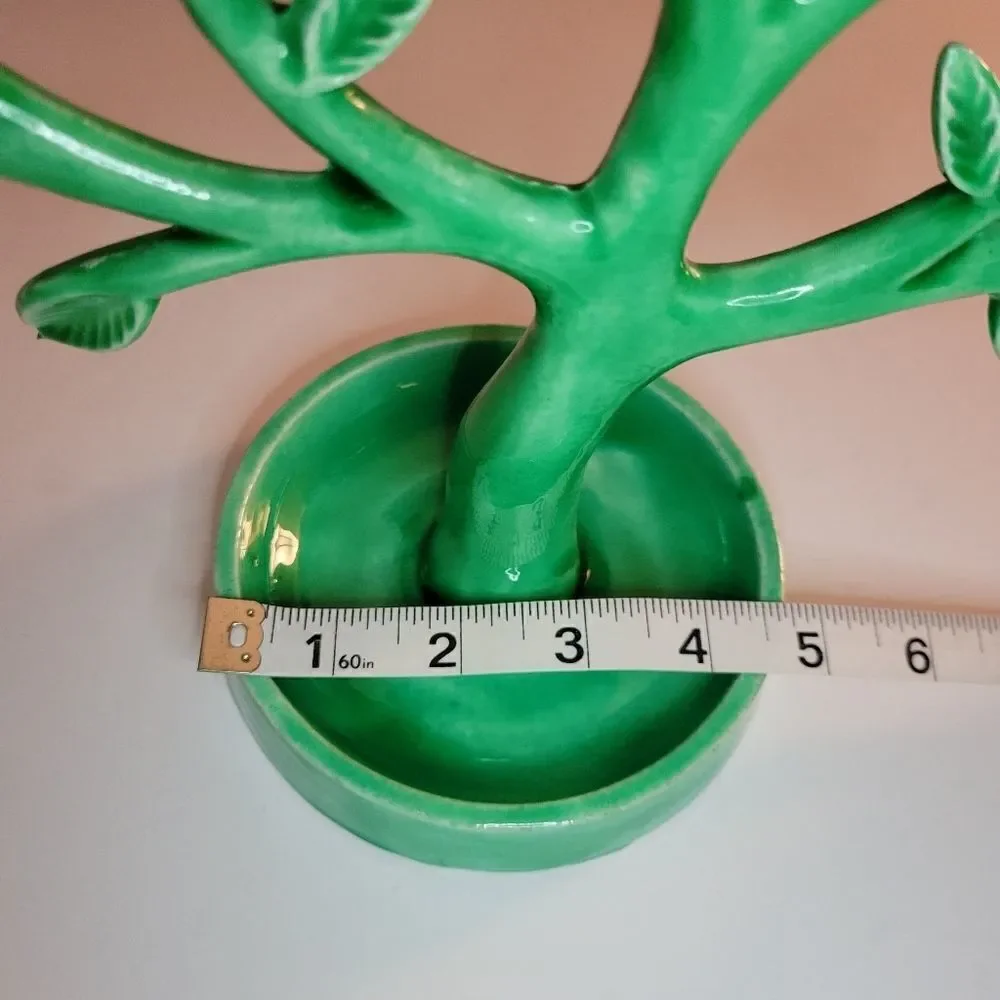 Glazed Metal Jewelry Tree
